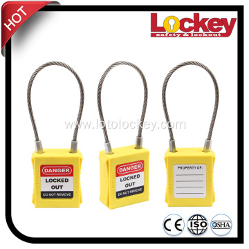 Safety Cable Lock Steel Cable Wire Lock